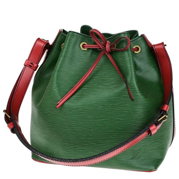 LOUIS VUITTON Petit Noe Drawstring Shoulder Bag Epi Leather GN RD M44147 64YG725 - Picture 1 of 15